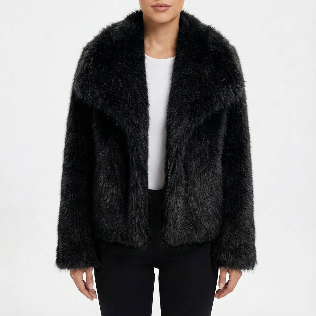 Dorothy | Chaqueta Corta de Imitación de Piel para Mujer