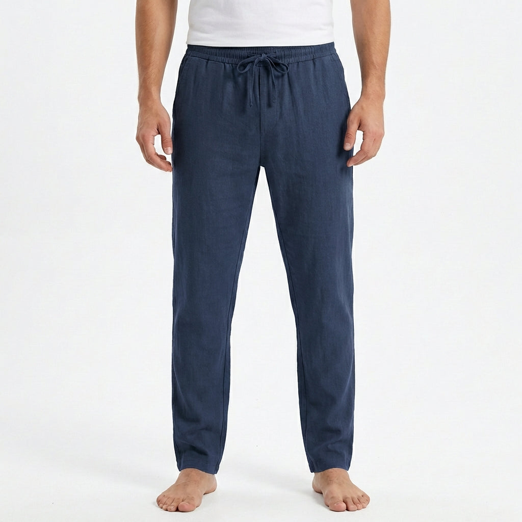 Hugo | Pantalón Hombre Con Cintura Con Cordón Y Bajo Ajustado | Casual
