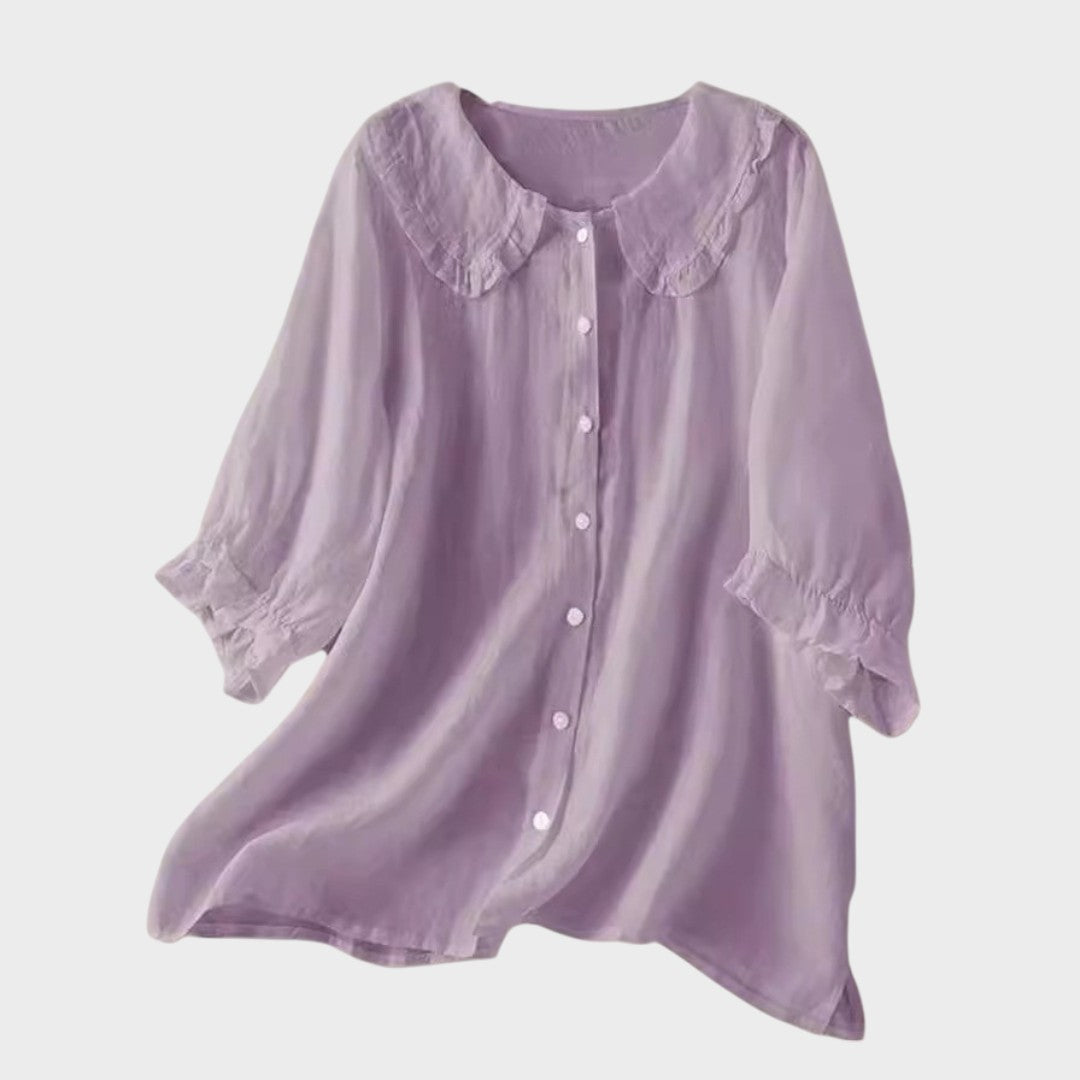 Adele | Blusa de Lino