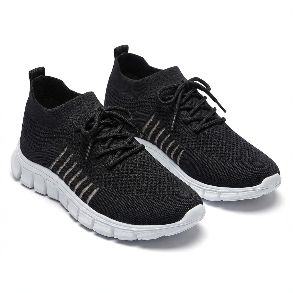Alyssa | Zapatillas de Punto con Cordones para Mujer