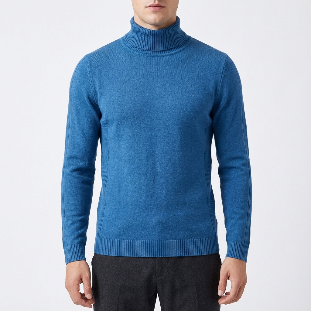 Archie | Suéter de Cuello Alto Ajustado para Hombre