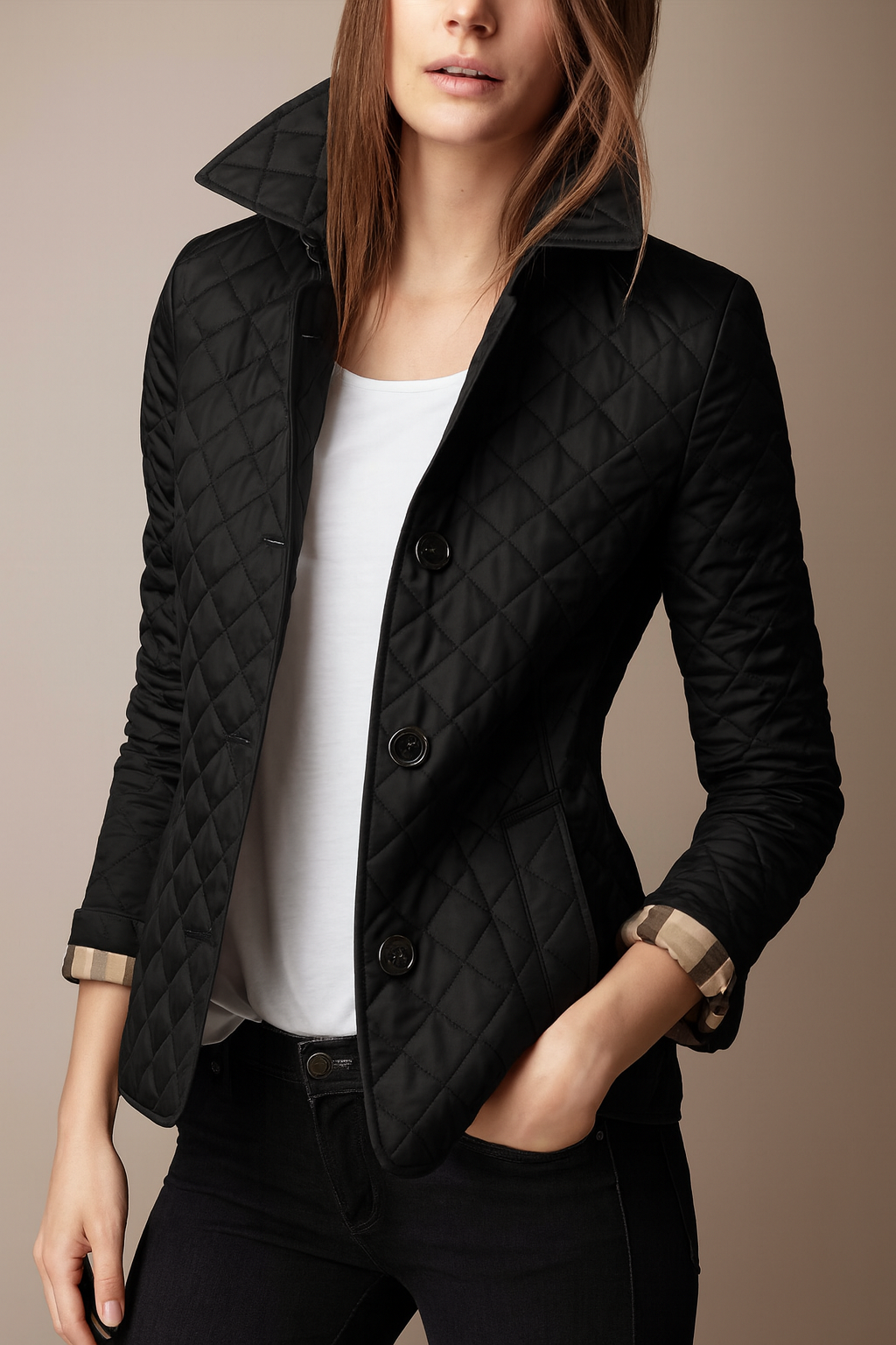 Madona | Chaqueta Acolchada con Botones