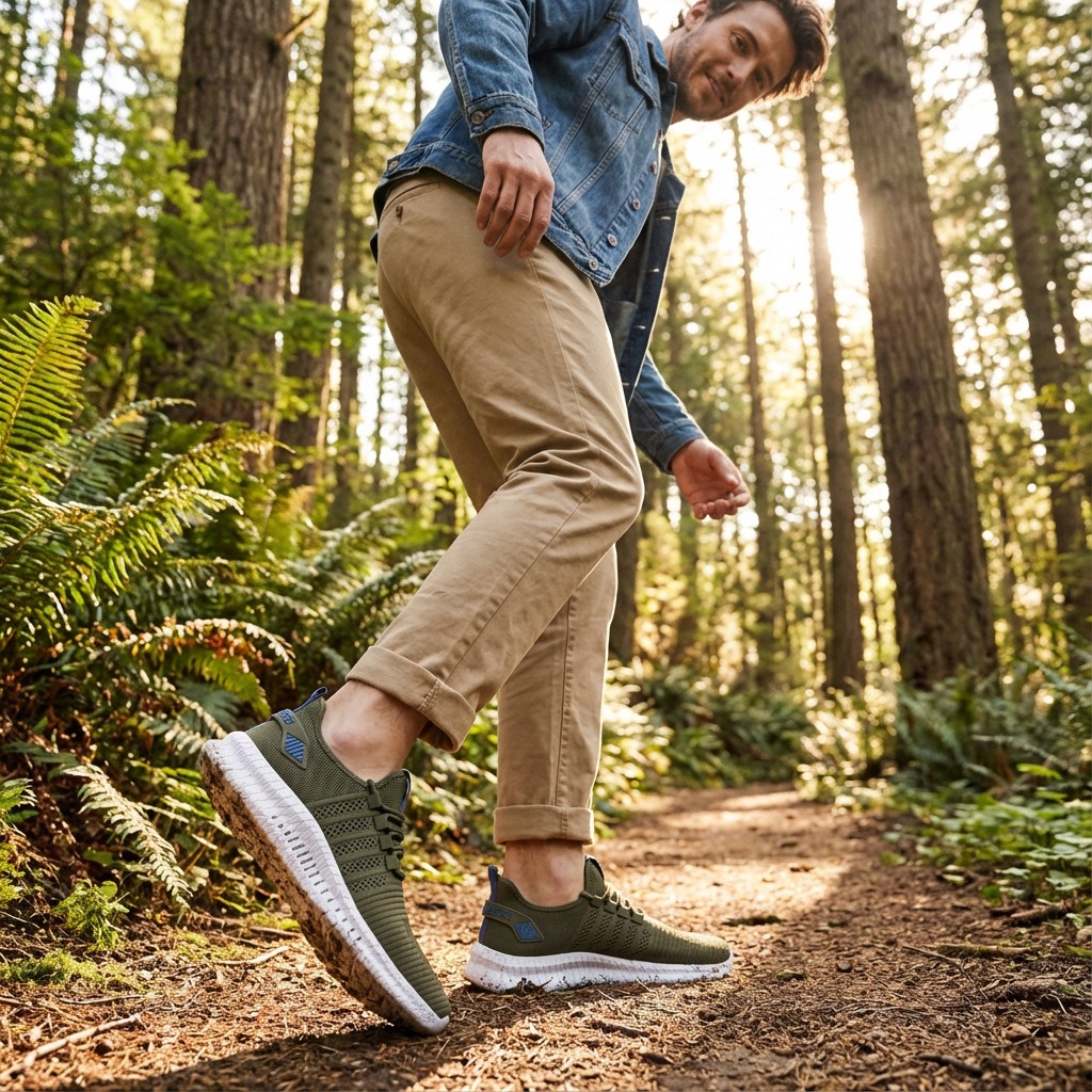 Craig | Zapatillas Ligeras con Cordones para Hombre