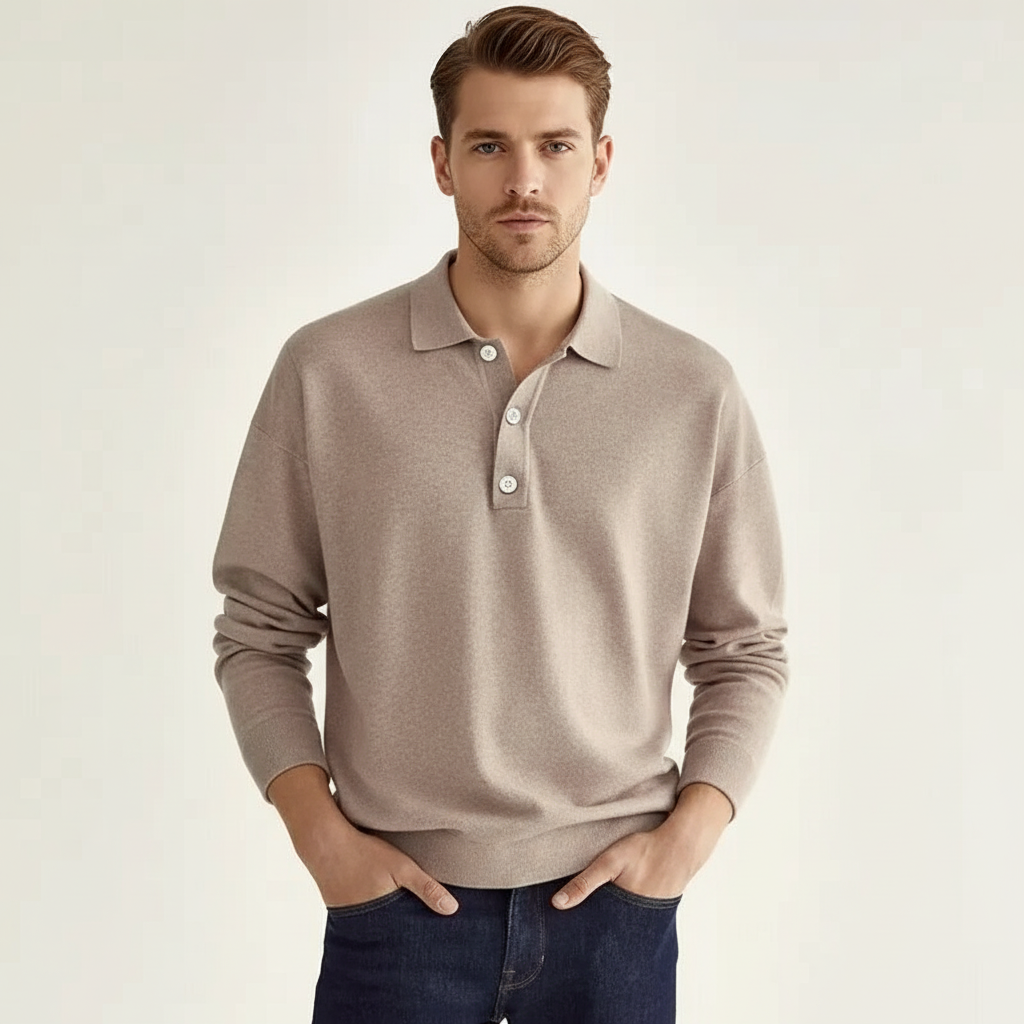 Diego | Polo Hombre Con Cuello Clásico Y Puños Acanalados | Casual