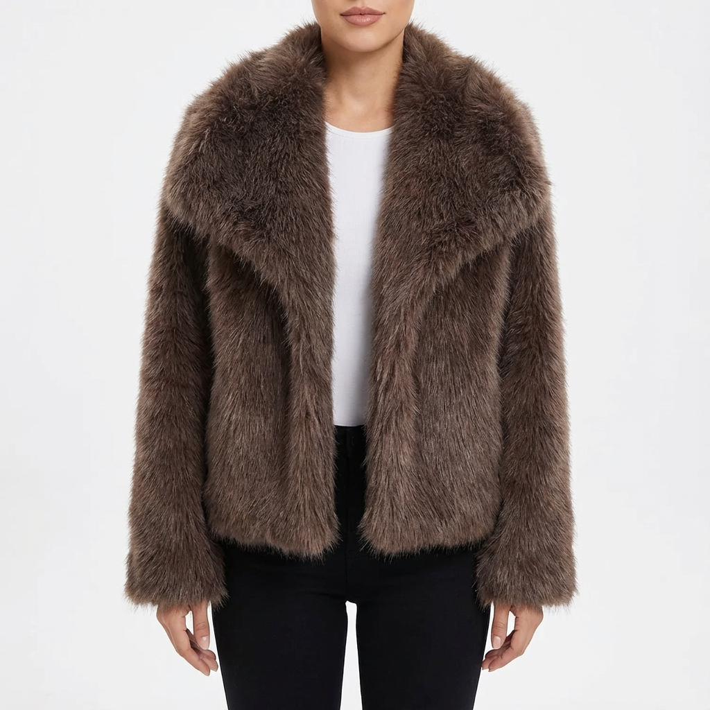 Dorothy | Chaqueta Corta de Imitación de Piel para Mujer