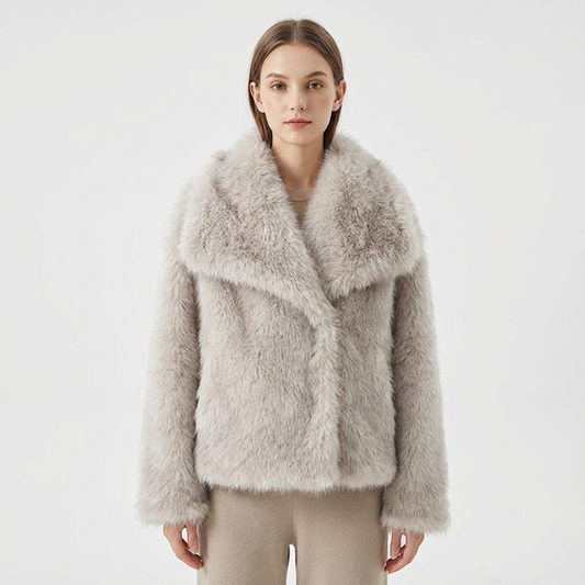 Dorothy | Chaqueta Corta de Imitación de Piel para Mujer