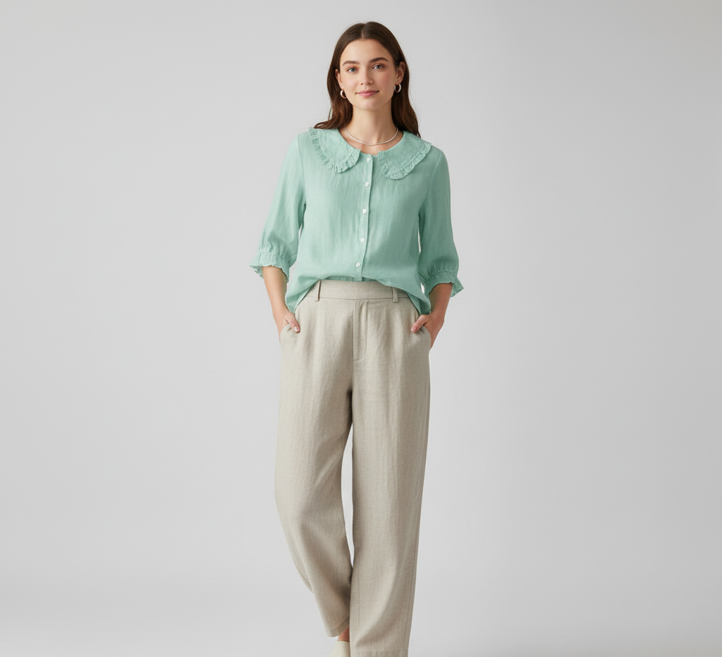 Adele | Blusa de Lino