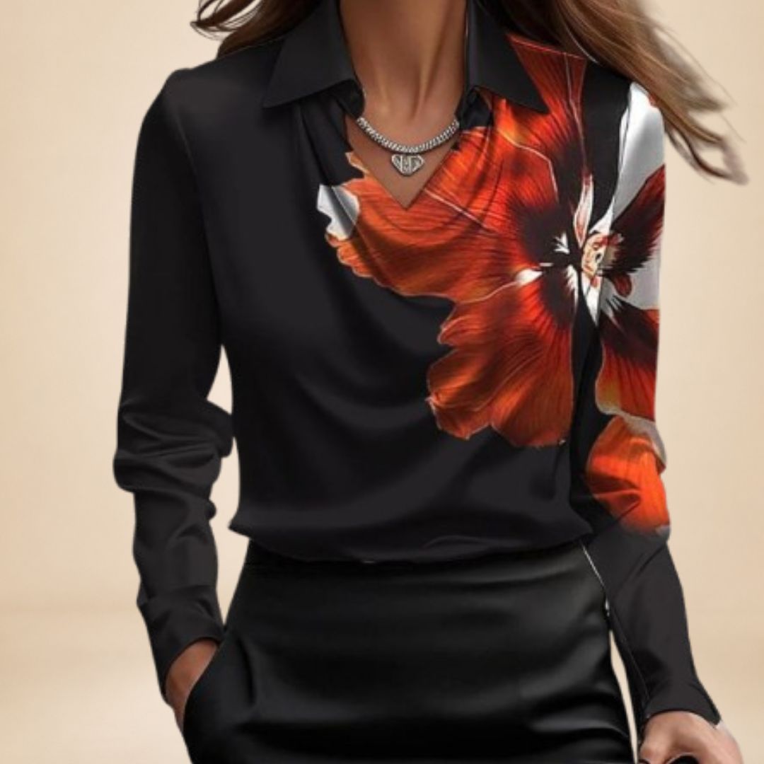 Brooklyn - Blusa Satinada Elegante