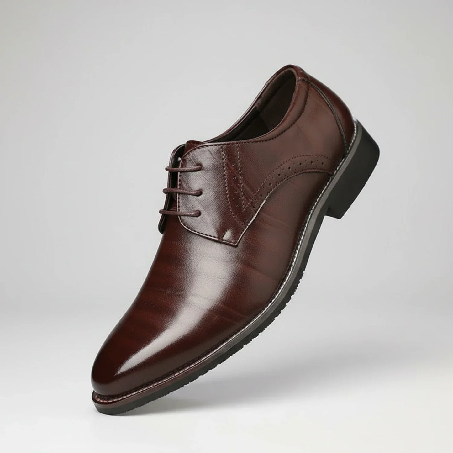 Hugo | Hombre Zapatos Derby Con Puntera Lisa Y Costuras Contrastantes | Formal