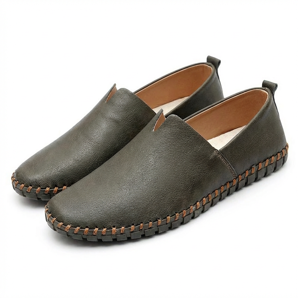 Hugo | Mocasines Hombre Con Costuras Contraste Y Diseño Slip-On | Casual