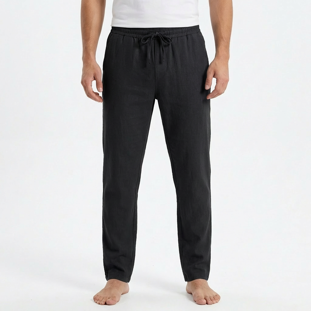 Hugo | Pantalón Hombre Con Cintura Con Cordón Y Bajo Ajustado | Casual