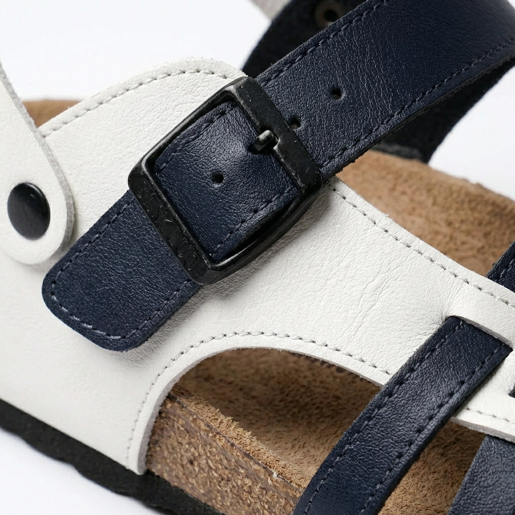 Hugo | Sandalias Hombre Con Tiras Entrelazadas Y Cierre Hebilla | Casual