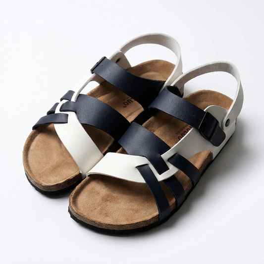 Hugo | Sandalias Hombre Con Tiras Entrelazadas Y Cierre Hebilla | Casual