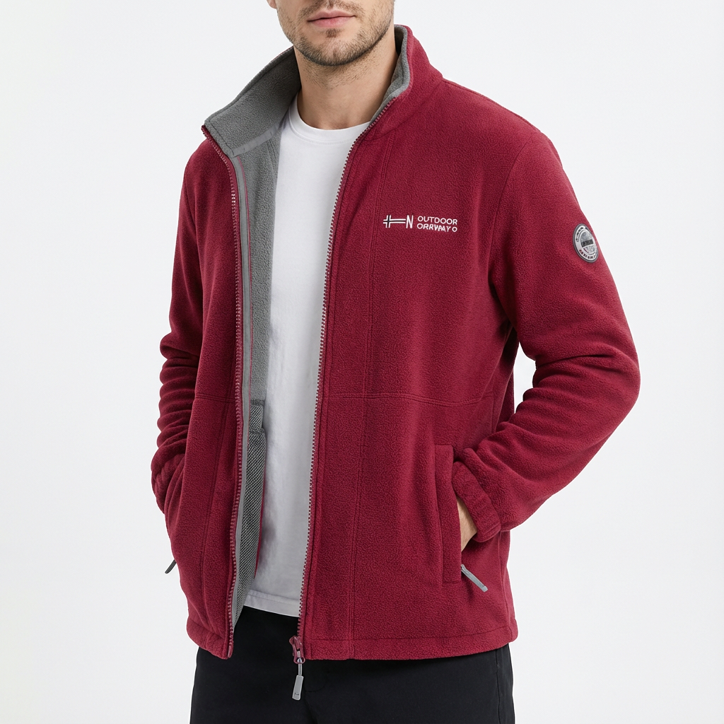 Jake | Chaqueta Outdoor para Hombre con Cremallera Completa