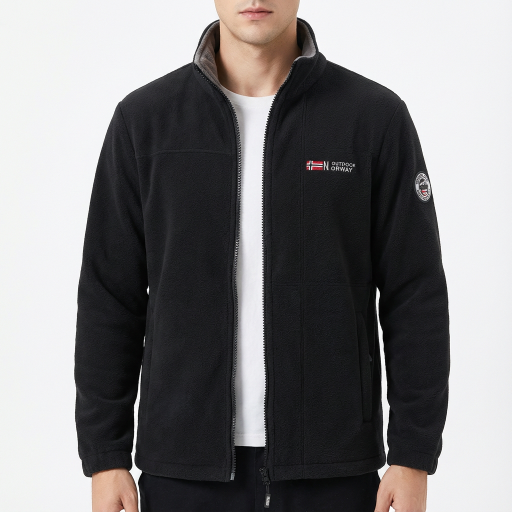 Jake | Chaqueta Outdoor para Hombre con Cremallera Completa