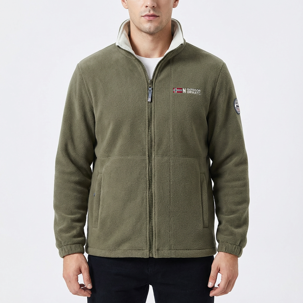 Jake | Chaqueta Outdoor para Hombre con Cremallera Completa