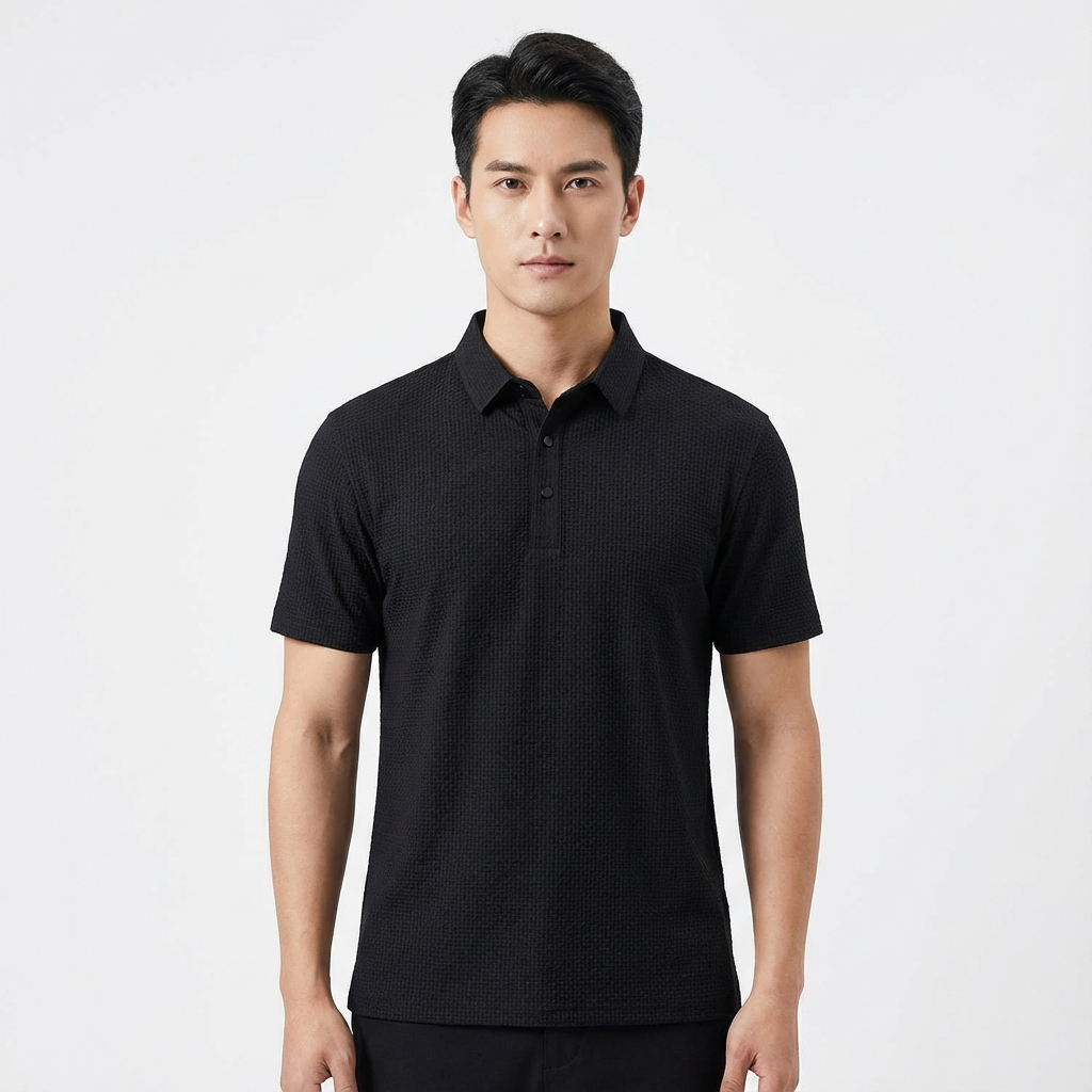 Lionel | Camisa de Hombre Texturizada con Botones