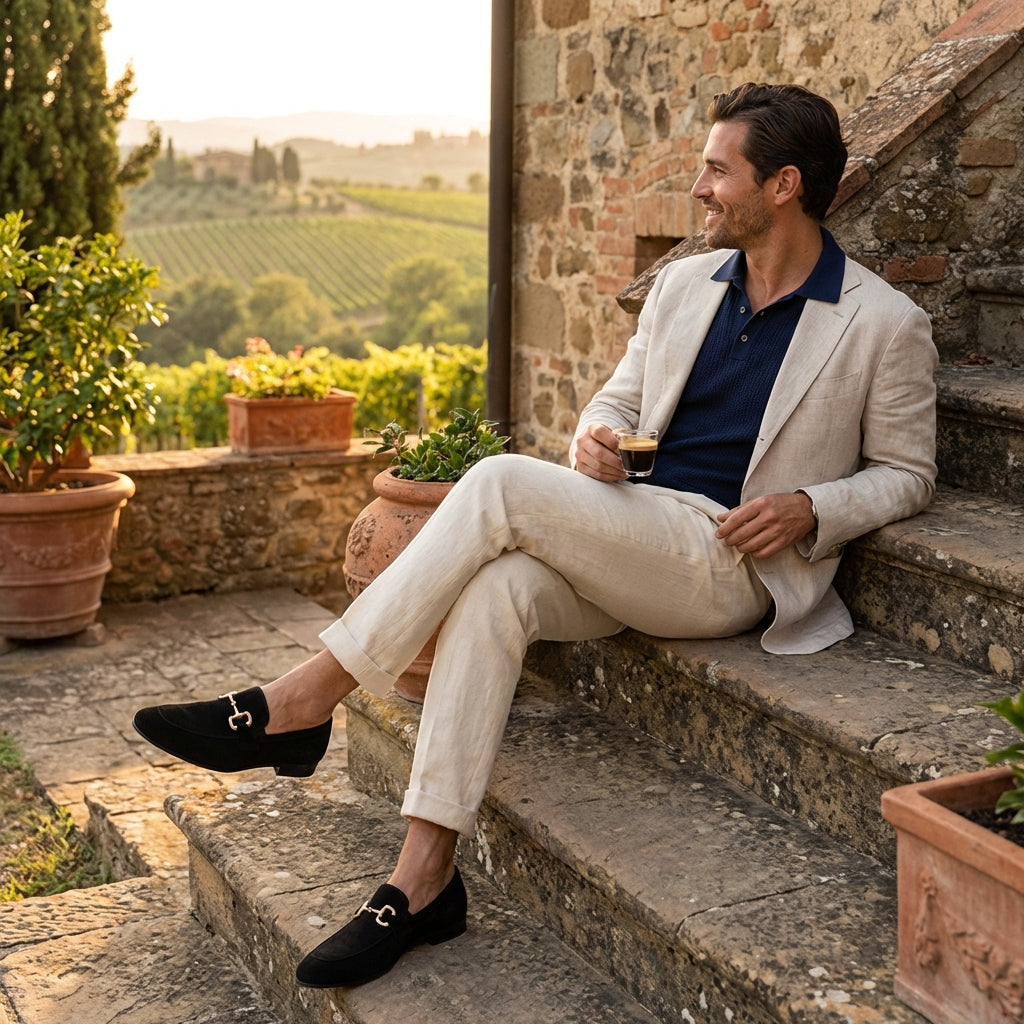 Lucas | Mocasines Hombre Con Hebilla Decorativa Y Diseño Slip-On | Elegante