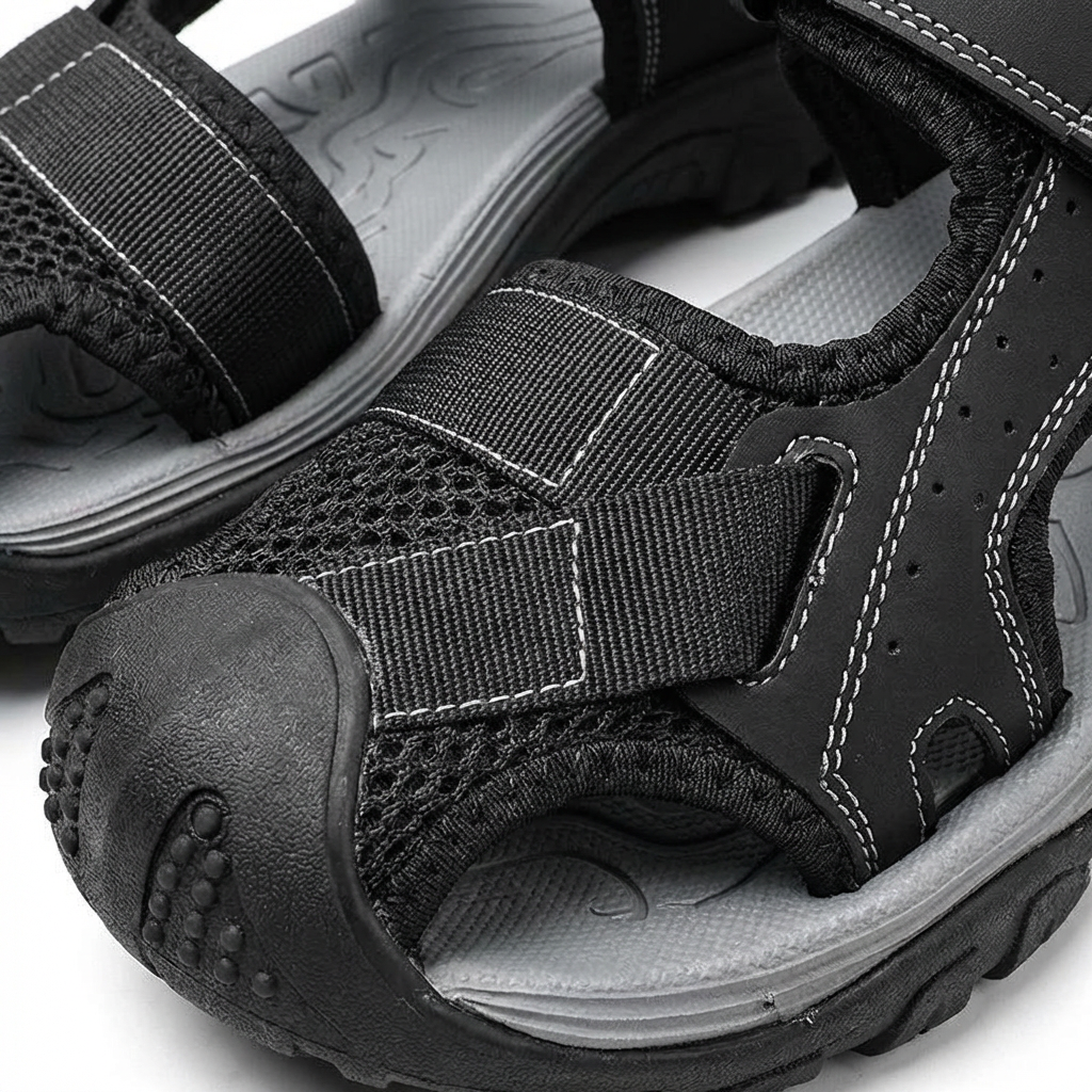 Lucas | Sandalias Hombre Con Puntera Protegida Y Tiras Ajustables | Trekking