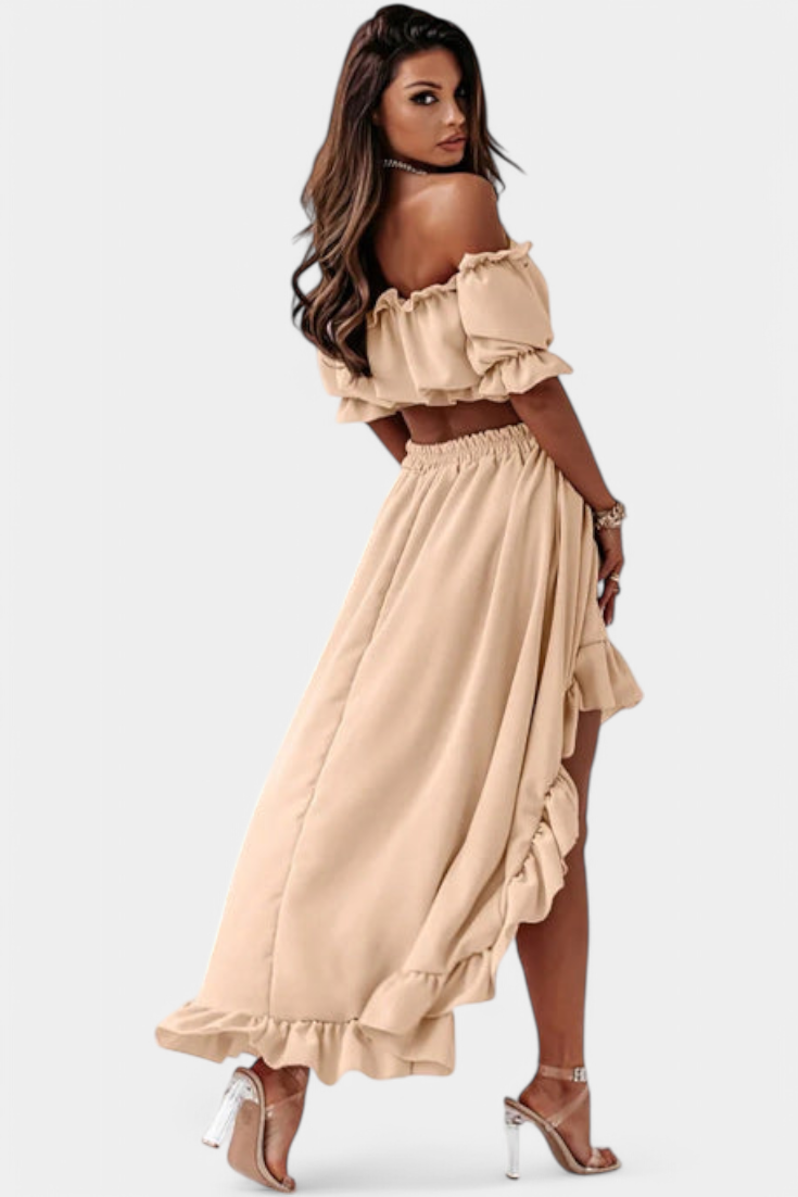 Katja | Conjunto de 2 piezas Off-Shoulder