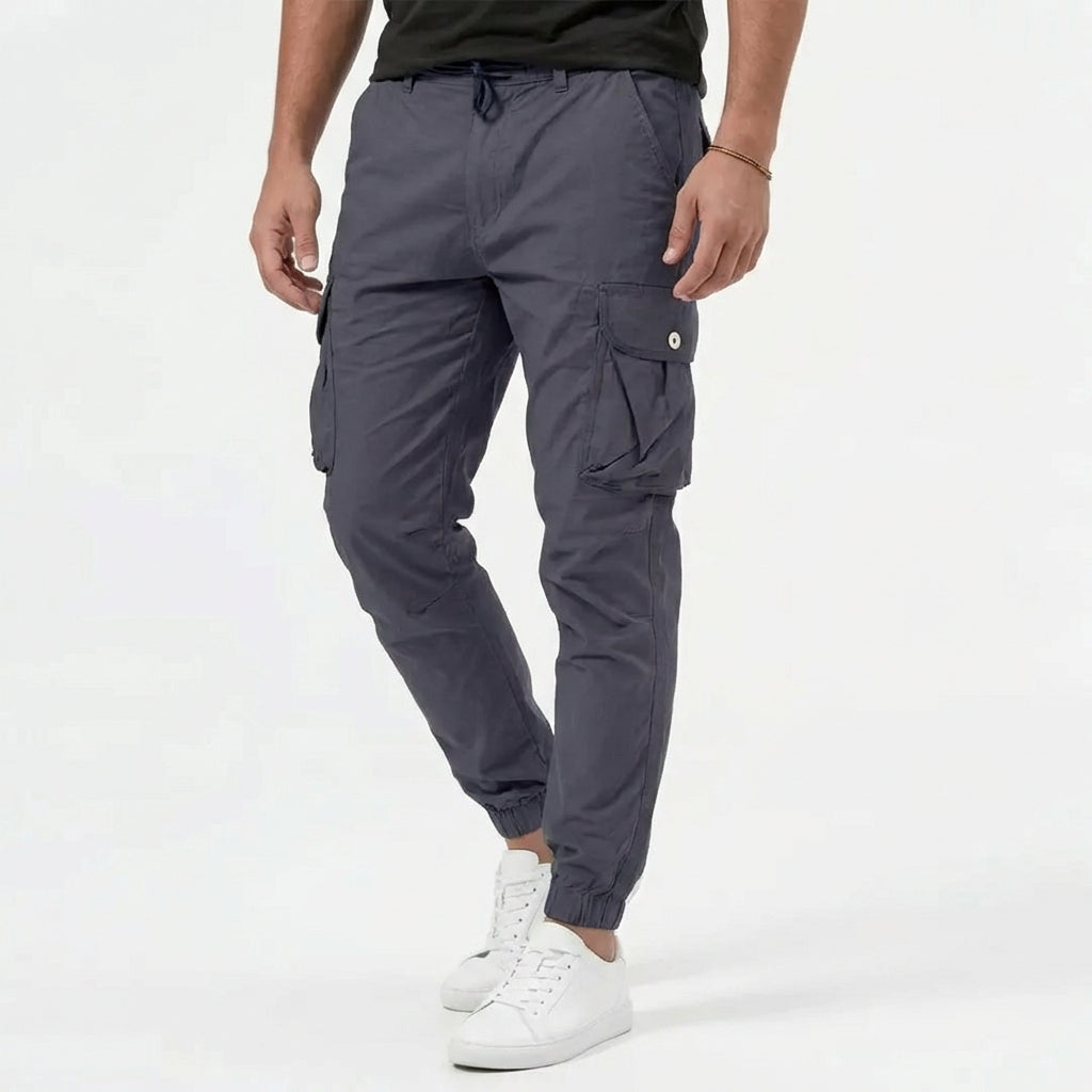 Marcos | Hombre Pantalón Cargo Jogger Bolsillos