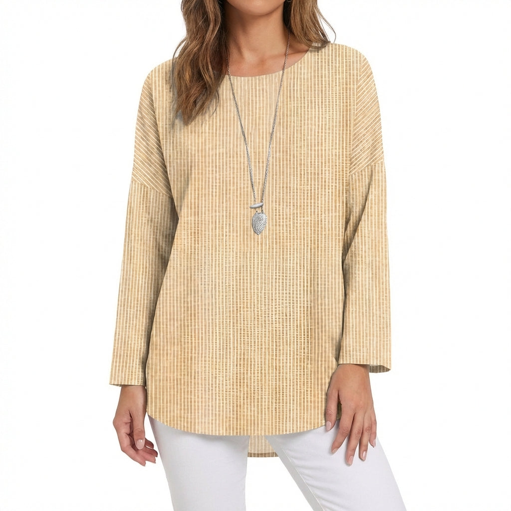 Marta | Blusa Rayas Manga Tres Cuartos Mujer