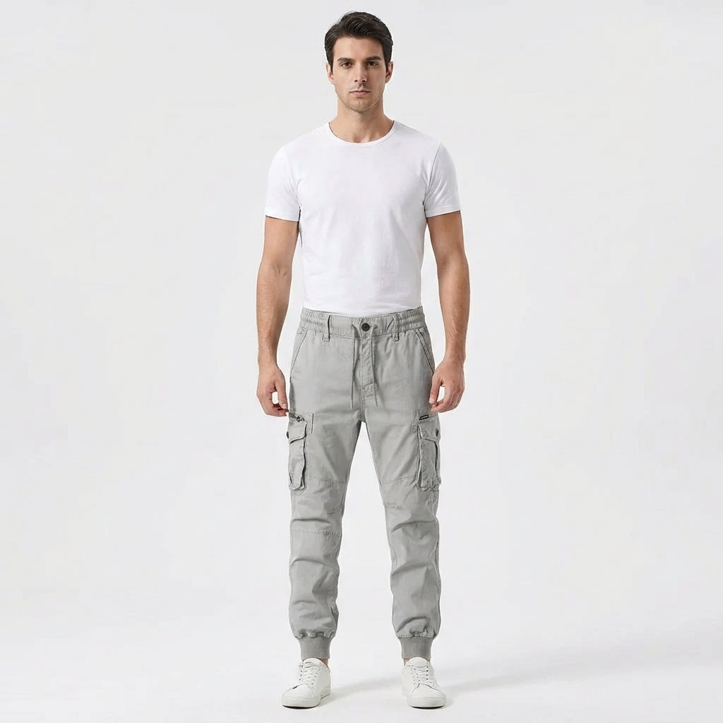Mateo | Pantalón Cargo Jogger Hombre Casual