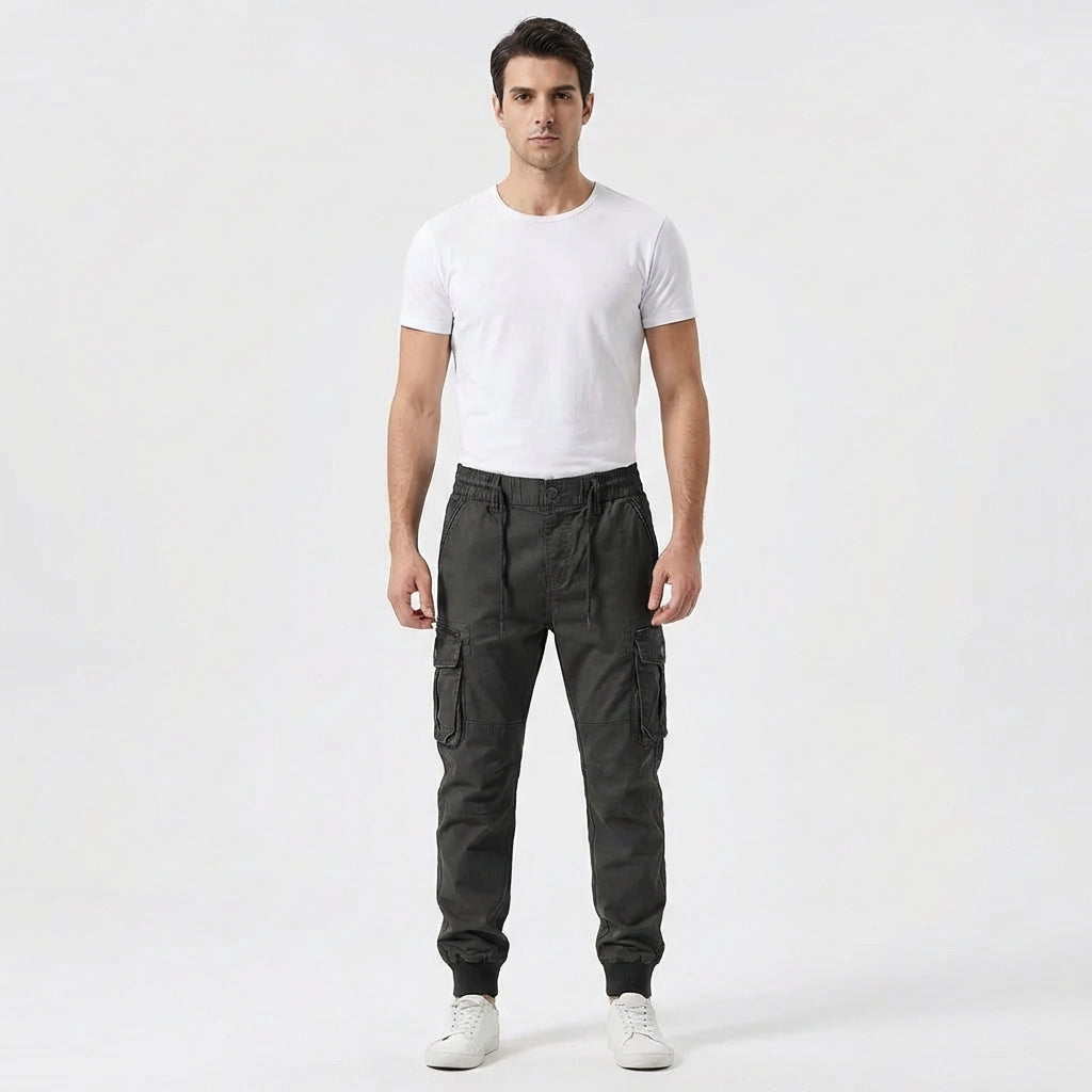 Mateo | Pantalón Cargo Jogger Hombre Casual