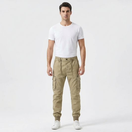 Mateo | Pantalón Cargo Jogger Hombre Casual