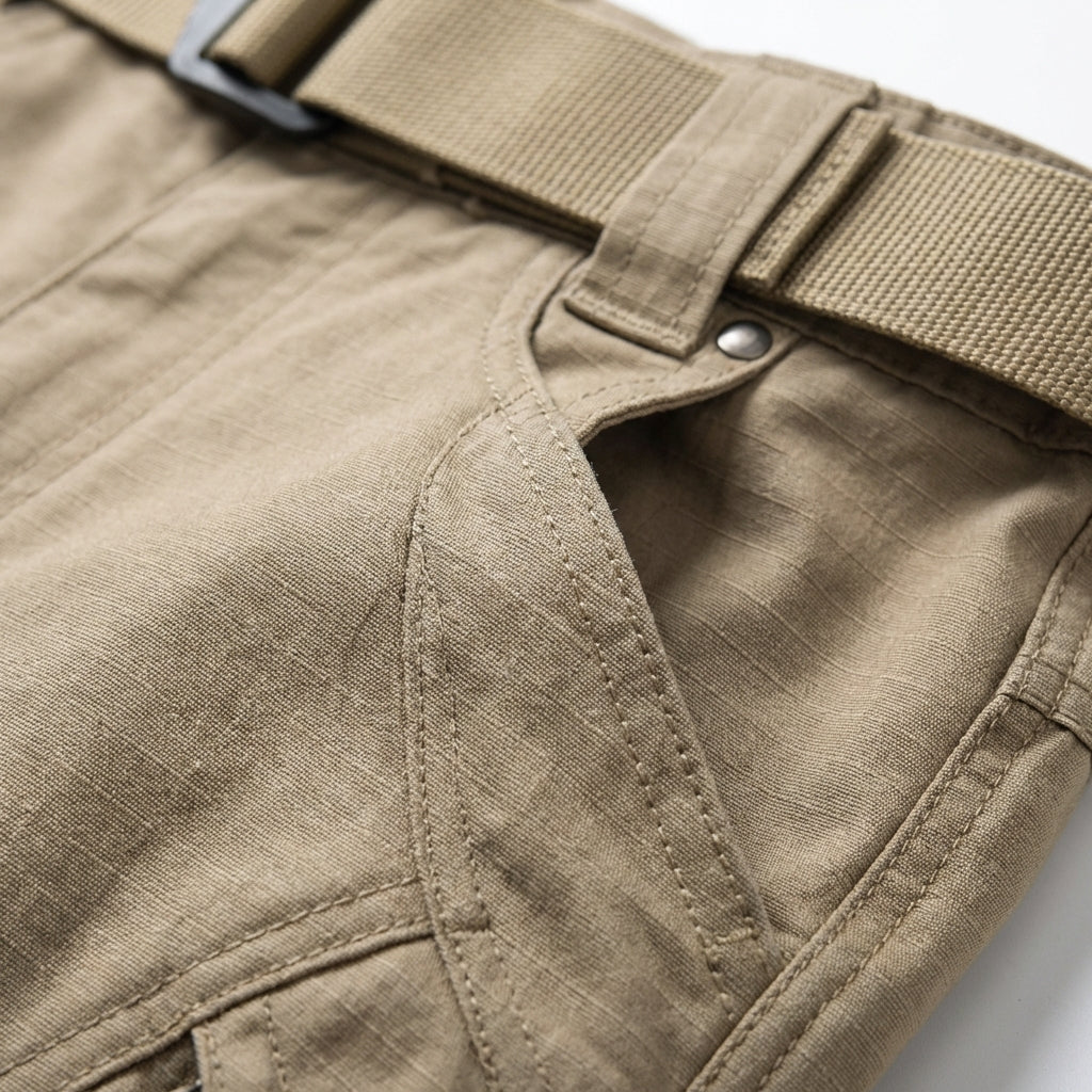 Mateo | Pantalón Táctico Hombre Con Bolsillos Con Cremallera Y Refuerzos | Utility