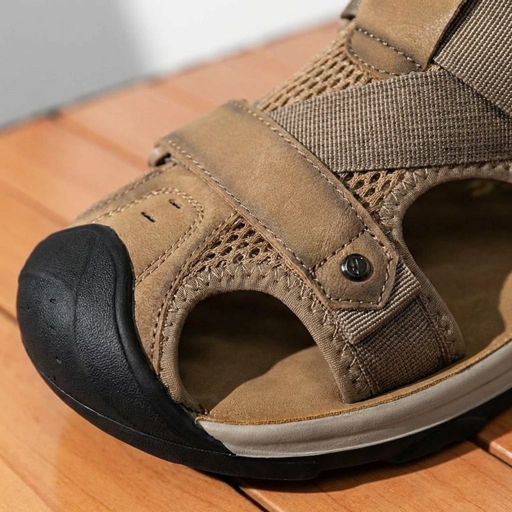 Pablo | Sandalias Hombre Con Puntera Cerrada Y Suela Trekking | Outdoor