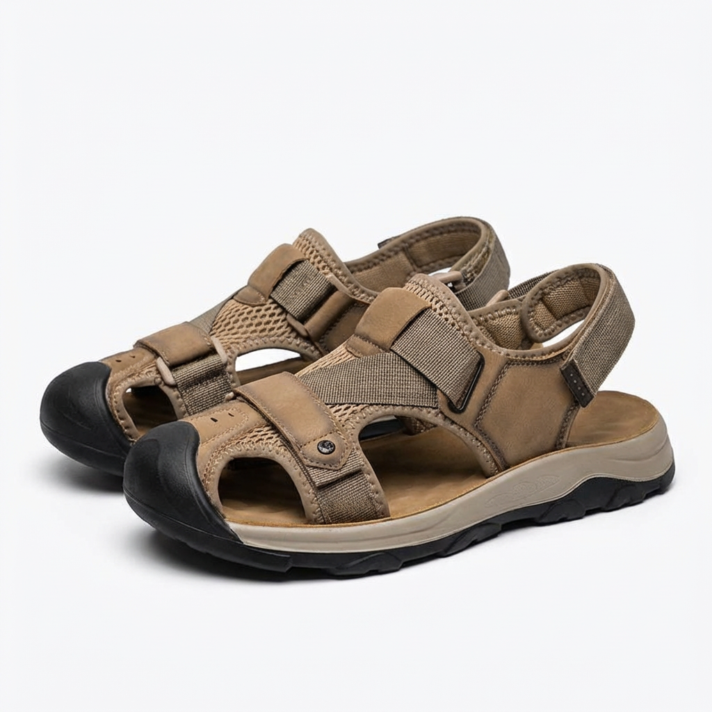 Pablo | Sandalias Hombre Con Puntera Cerrada Y Suela Trekking | Outdoor