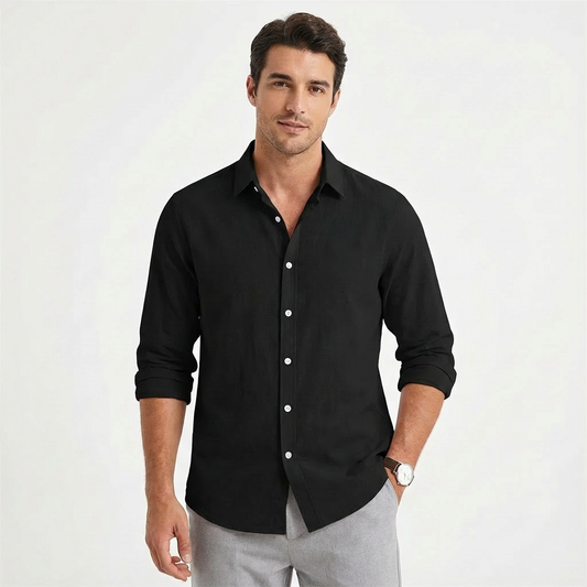 Russell | Camisa Casual de Hombre con Botones