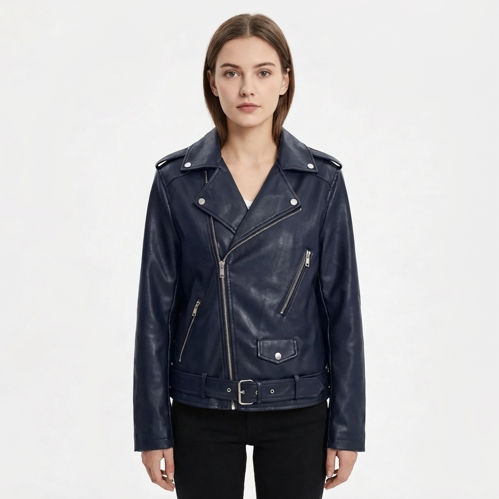 Valeria | Chaqueta Biker Cremallera Mujer