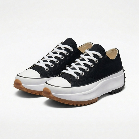 Vega | Mujer Zapatillas Plataforma Cordones Puntera