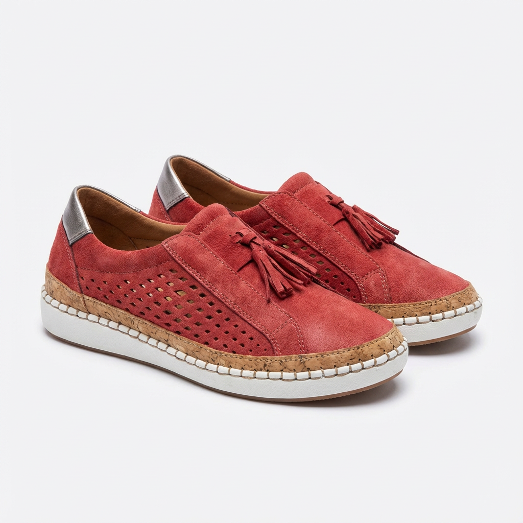 Vivian | Zapatos Casuales de Mujer sin Cordones con Borlas