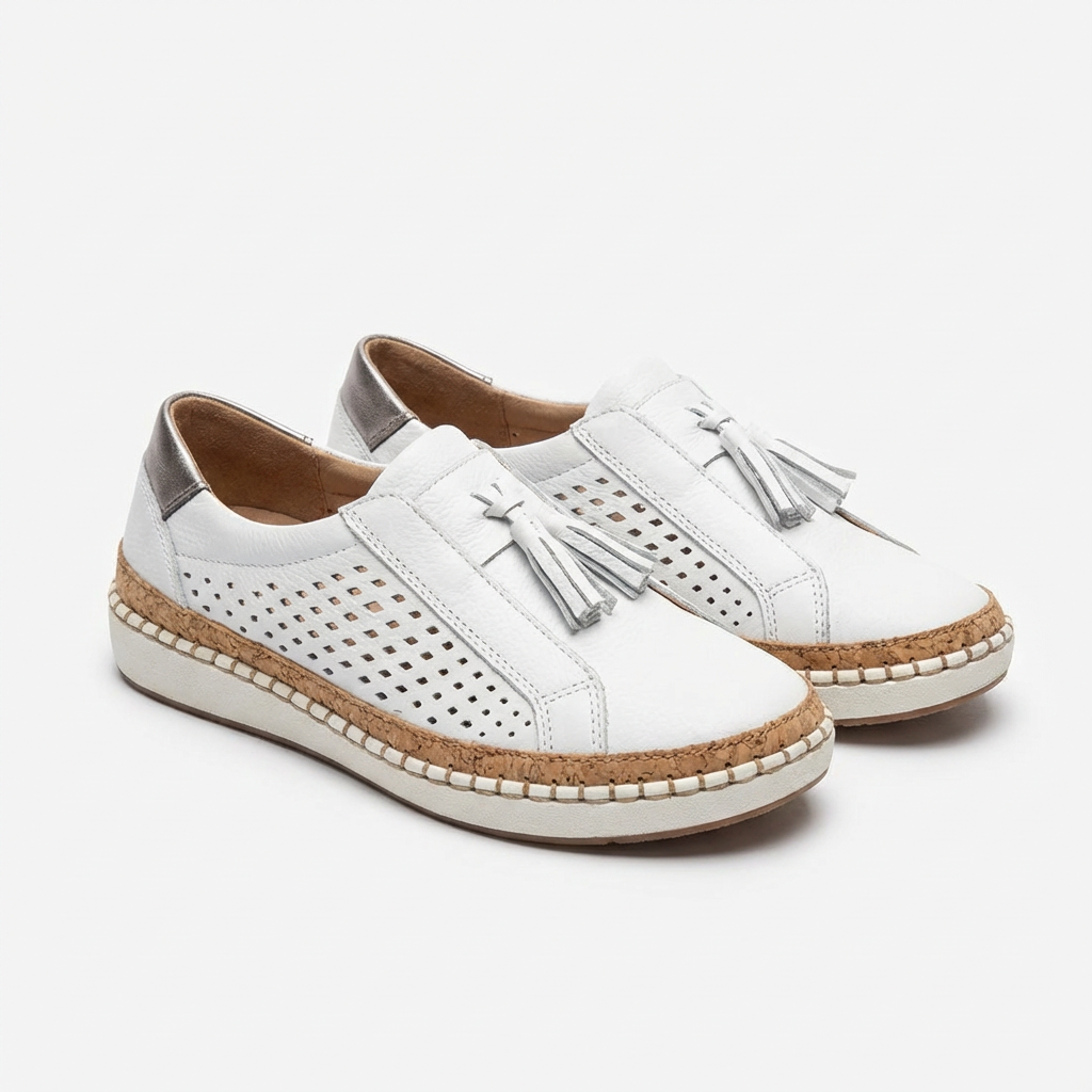 Vivian | Zapatos Casuales de Mujer sin Cordones con Borlas