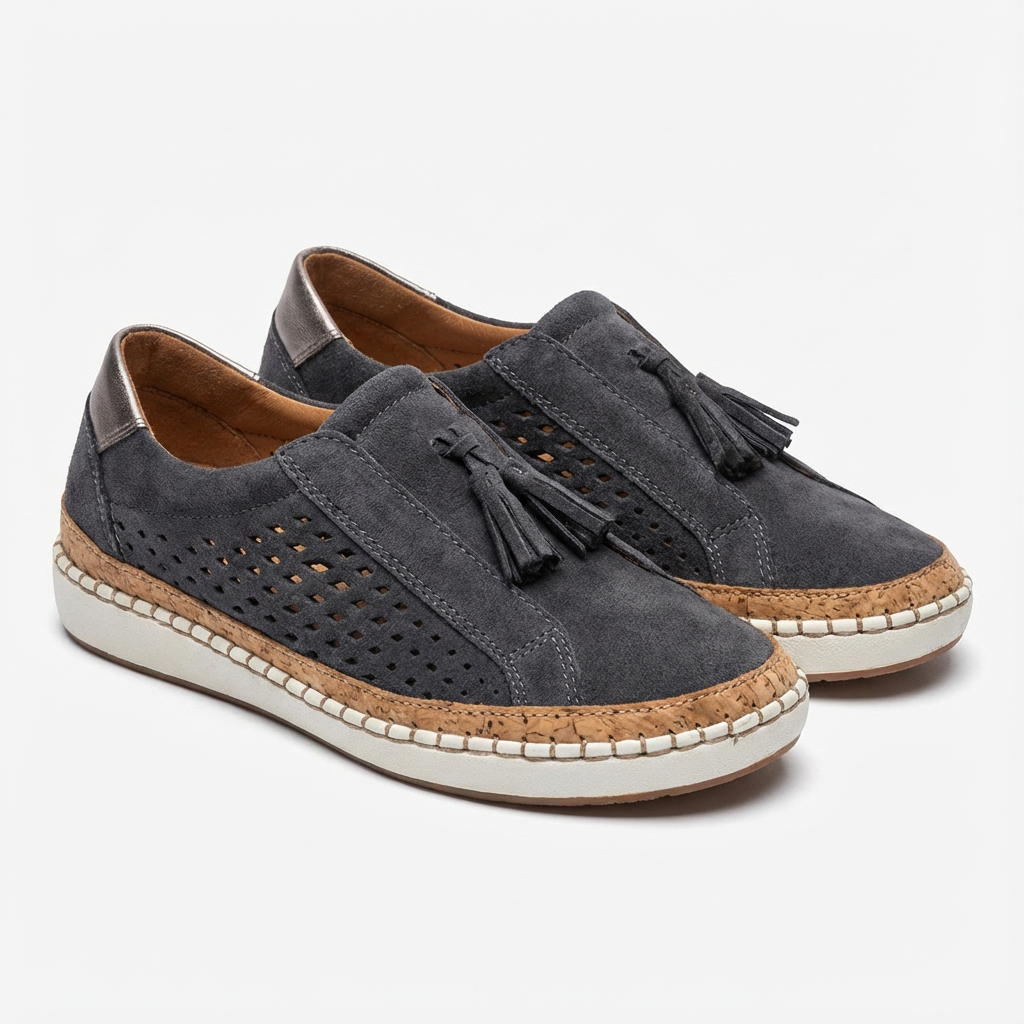 Vivian | Zapatos Casuales de Mujer sin Cordones con Borlas