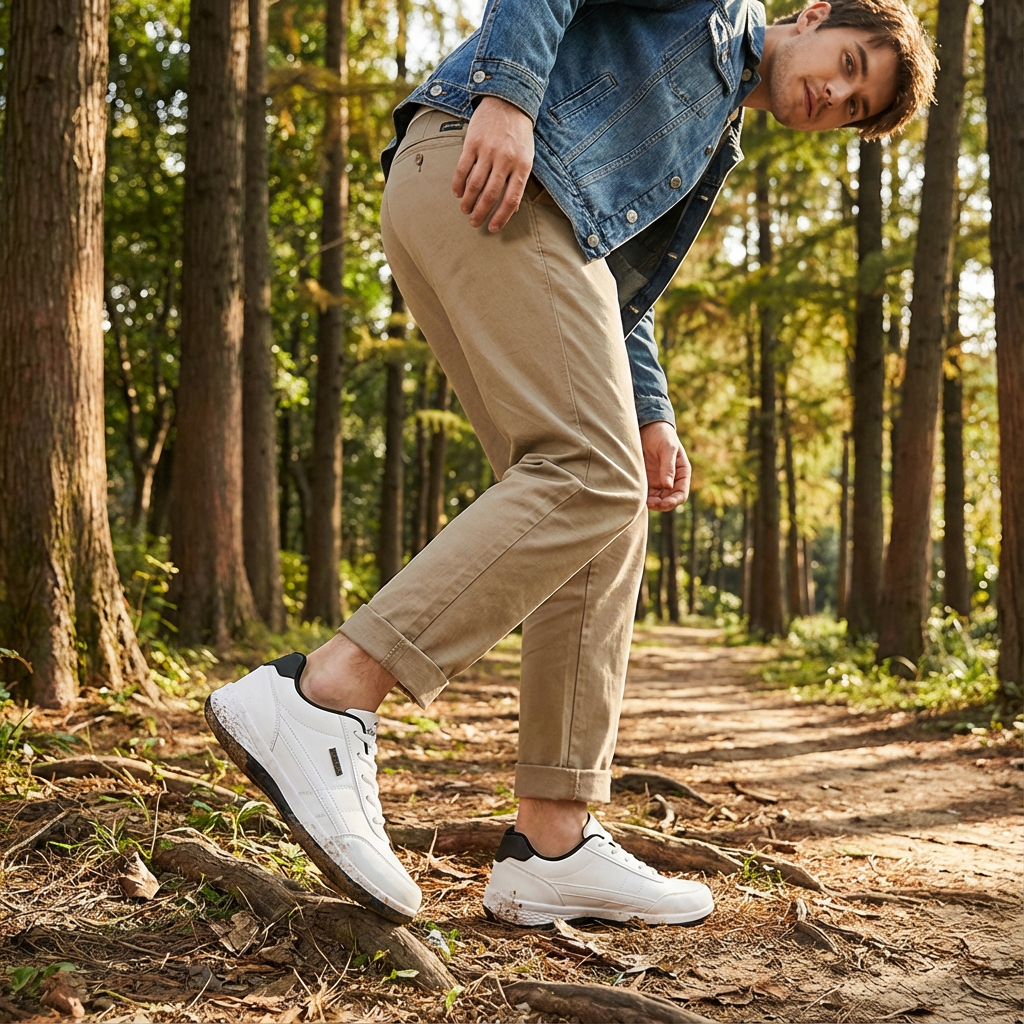 Wayne | Zapatillas Bajas con Cordones para Hombre