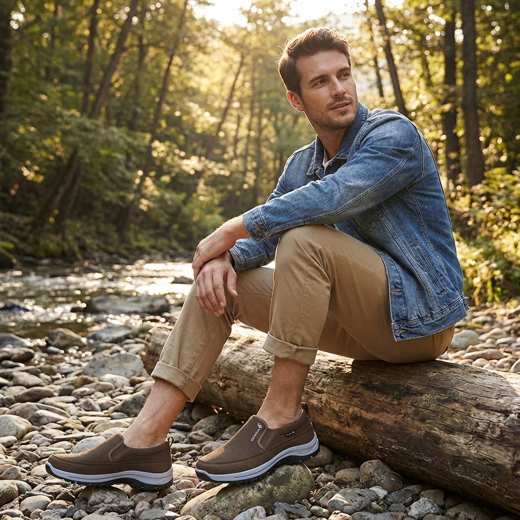 Zane | Zapatos Casuales sin Cordones para Hombre