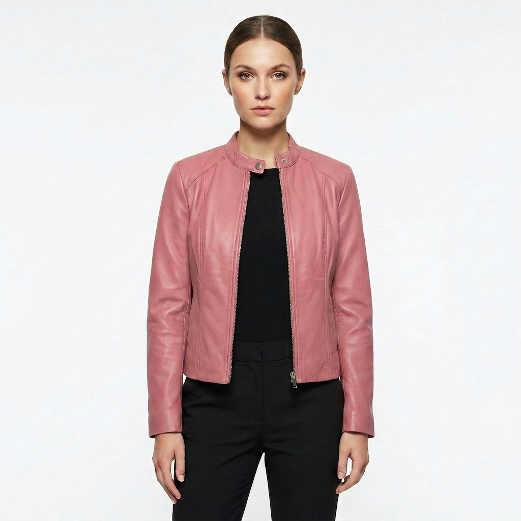 Tina | Chaqueta Biker Ajustada para Mujer